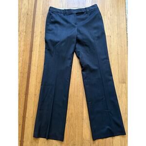 Ann Taylor LOFT Marisa Pants Womens Size 4 Black Straight Leg Career Slacks